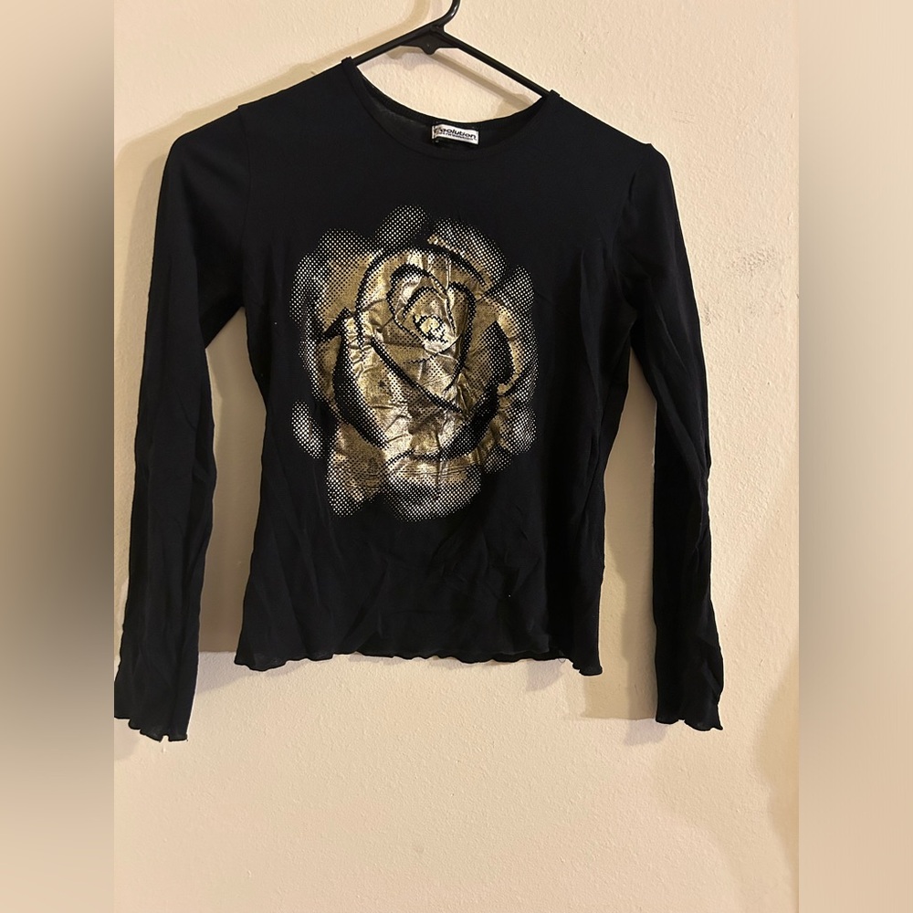 Vintage 90s black top